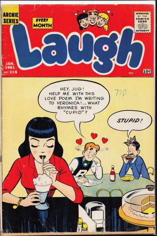 Laugh Comics #118 (1961) Archie