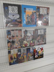 Brother Man #1-10 VHTF Comics Avg VF Condition!!