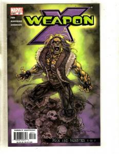 12 Weapon X Marvel Comic Books # 17 18 19 20 21 22 23 24 25 26 27 28 X-Men CJ6