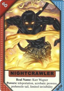 2001 Marvel Recharge: Nightcrawler