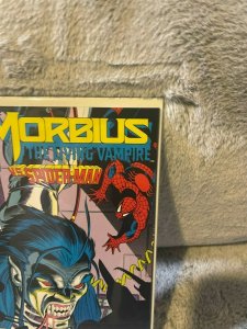 MORBIUS THE LIVING VAMPIRE # 4 *  SPIDER-MAN * MARVEL COMICS * 1992 * 