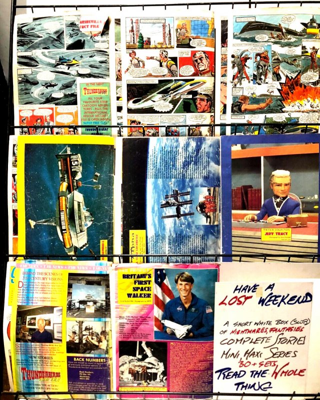 THUNDERBIRDS ARE GO! 1-8 (fortnightly from May 13 1995 on) pure reading copies