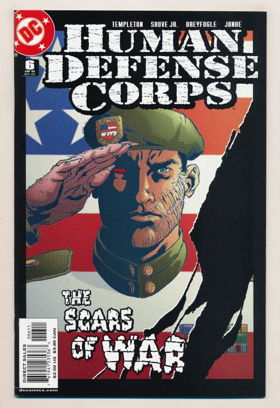 Human Defense Corps (2003) #1-6 VF/NM Complete series