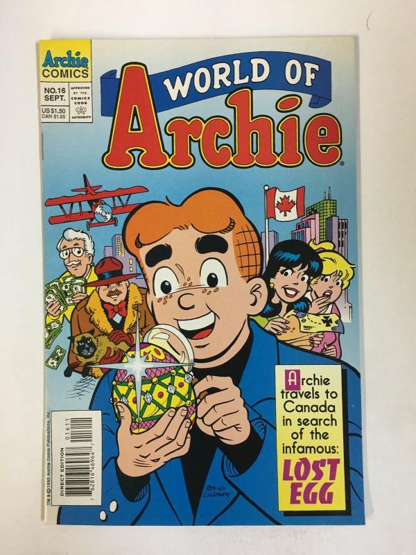 WORLD OF ARCHIE (1992)16 VF-NM Nov 1995 COMICS BOOK