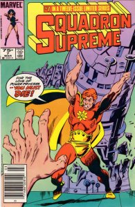 Squadron Supreme #7 (Newsstand) FN ; Marvel | Mark Gruenwald Hyperion