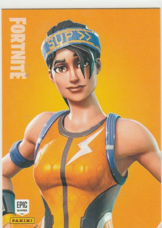 Fortnite Dazzle 167 Rare Outfit Panini 2019 trading card series 1