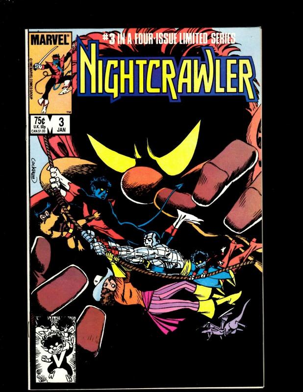 9 Comics Nightcrawler #2 3 4, Nomad #1 2 3, Nth Man #1 2, Obnoxio #1 JF25