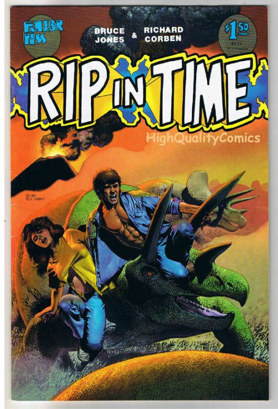 RIP IN TIME #2, Richard Corben, Fantagor, Dinos,1986, VF