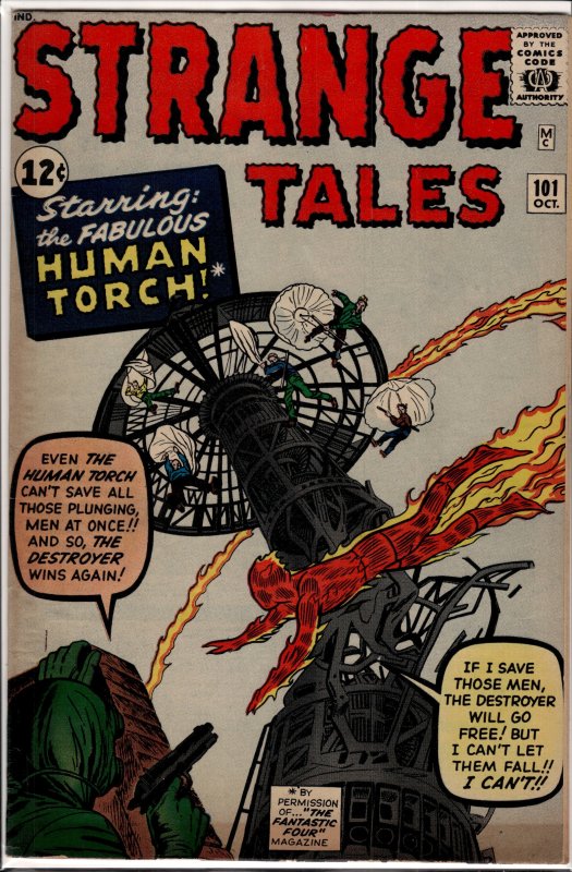 Strange Tales #101 (1962) Human Torch