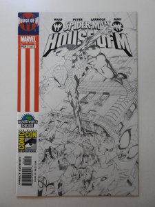 Spider-Man: House of M #1 Wizard World Chicago / SDCC-Sketch Cover (2005) VF-NM!