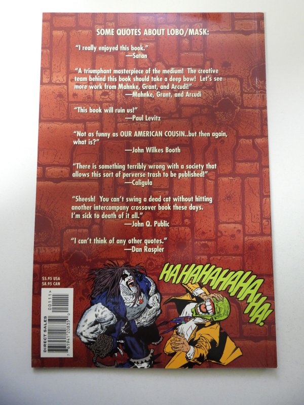 Lobo Mask #1 (1997) VF Condition
