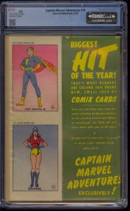 CAPTAIN MARVEL ADVENTURES 18 CGC 4.5 FAWCETT 1ST MARY MARVEL MARVEL FAMILY