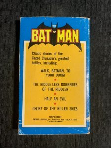 1977 AMAZING ADVENTURES OF BATMAN 1st DC Tempo Paperback VG- 3.5 Reprints