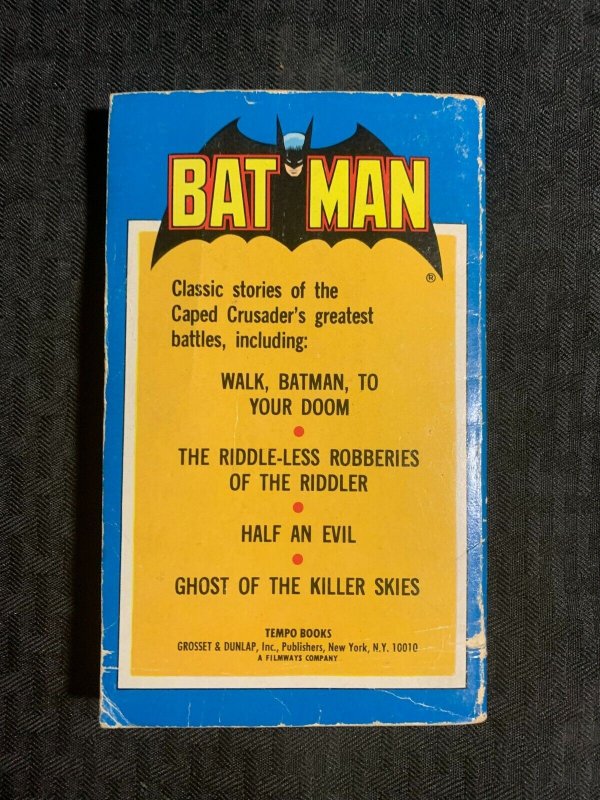 1977 AMAZING ADVENTURES OF BATMAN 1st DC Tempo Paperback VG- 3.5 Reprints