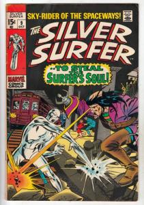 Silver Surfer #9 (Oct-69) VF+ High-Grade Silver Surfer