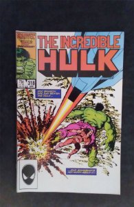 The Incredible Hulk #318 1986 marvel Comic Book