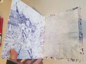 Zenescope Trading Card Binder *New* Holds 24 Cards