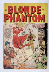 Blonde Phantom Comics #21 (1949)