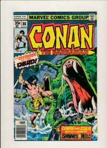 Marvel LOT OF 10-CONAN THE BARBARIAN #83--88,90,108-110 G/VG (PJ119)