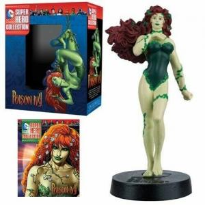 DC Superhero Collection #10 Poison Ivy Figure w/Booklet (Eaglemoss, 2016) New!