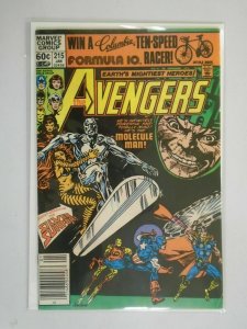 Avengers #215 featuring Silver Surfer Newsstand 6.0 FN (1982 1st Series)