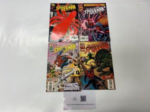 4 Spectacular Spider-Man MARVEL comic books #223 231 232 237 80 KM14