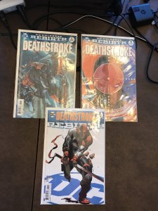 Deathstroke by Priest Complete Set 1-50 including many Mattina variants 52 books