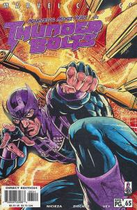 Thunderbolts #65 VF/NM ; Marvel | Fabian Nicieza Hawkeye
