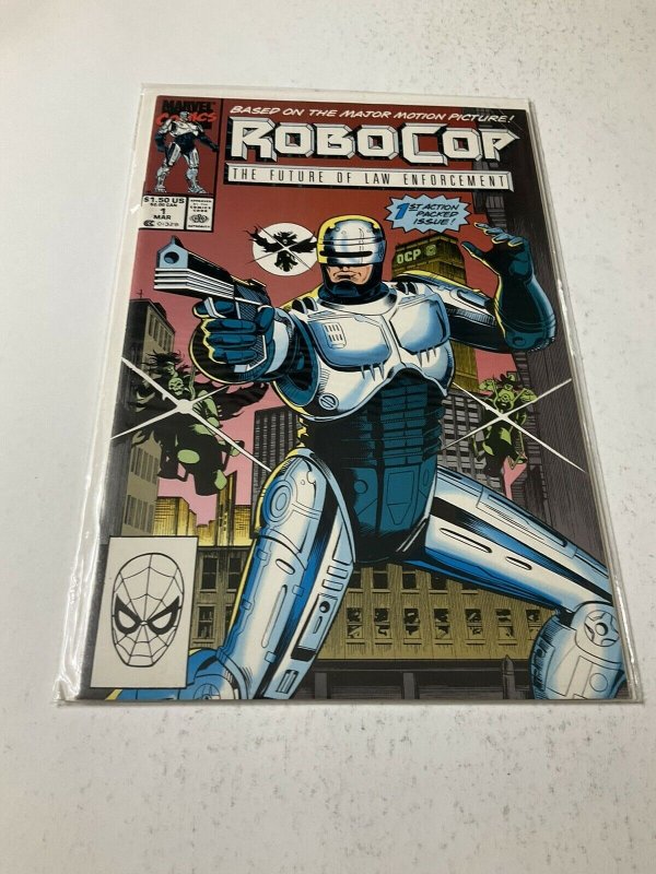 Robocop 1 Nm Near Mint Marvel Comics 