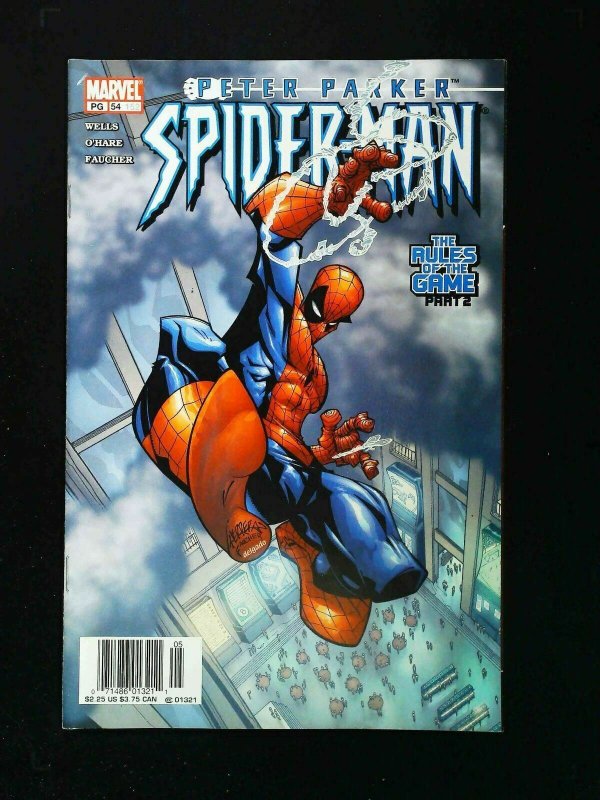 Peter Parker Spider-Man #54  Marvel Comics 2003 Vf- Newsstand 