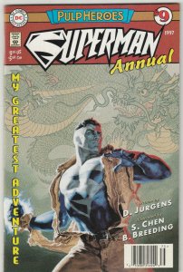 SUPERMAN #9 Annual, NM, 1997, Pulp Heroes, Chen, more DC and Superman in store