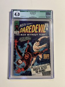 Daredevil 7 Cgc 4.0 Qualified (p.14 Missing) Marvel 1965 Ow Pages