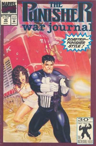 Punisher War Journal (1988 series) #40, NM (Stock photo)