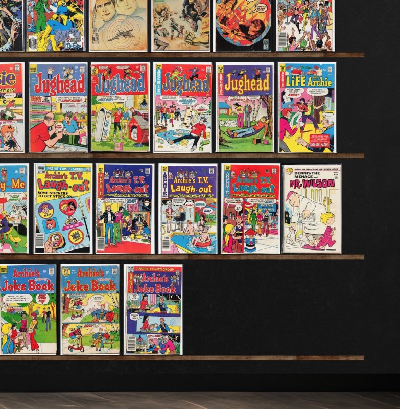 Huge Lot 140+ Comics with Justice League America, Jughead, Everything& & More!