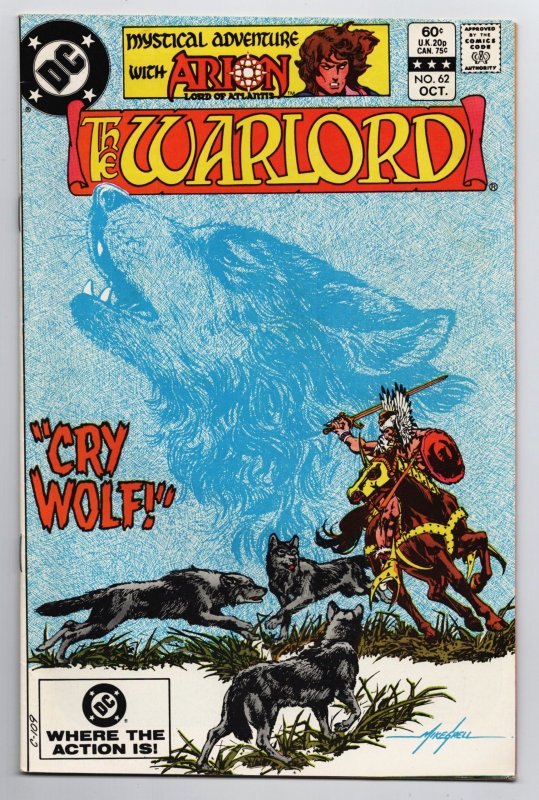 Warlord #62 Mike Grell (DC, 1982) FN-