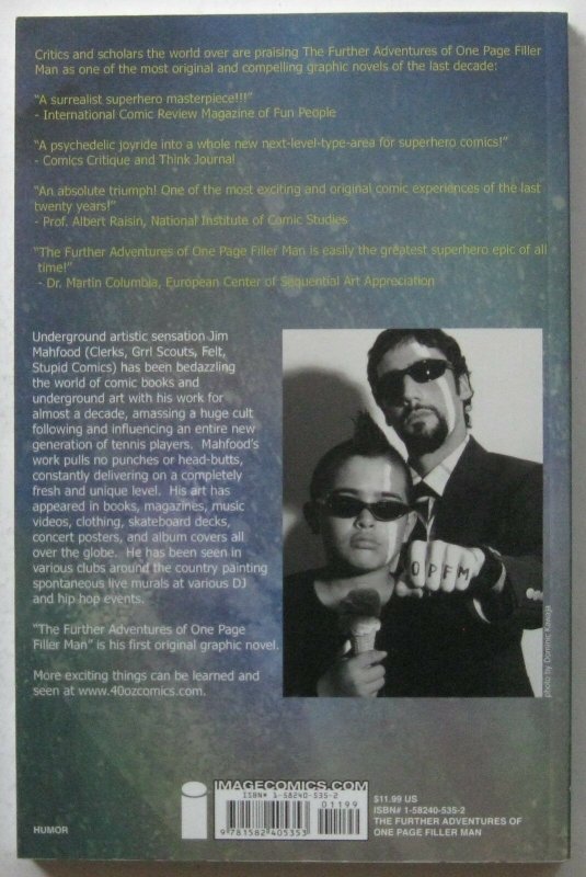 Further Adventures of One Page Filler Man #[nn] (Dec 2005, Image), VFN-NM