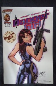 Danger Girl #1 Tour Cover (1998)