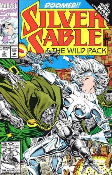 Silver Sable and the Wild Pack #5, NM + (Stock photo)