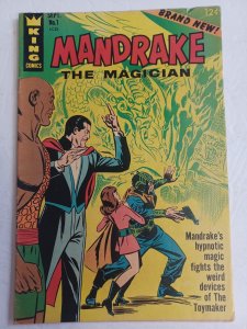 Mandrake The Magician #1 - The Phantom - King Comics - 1966 - FN