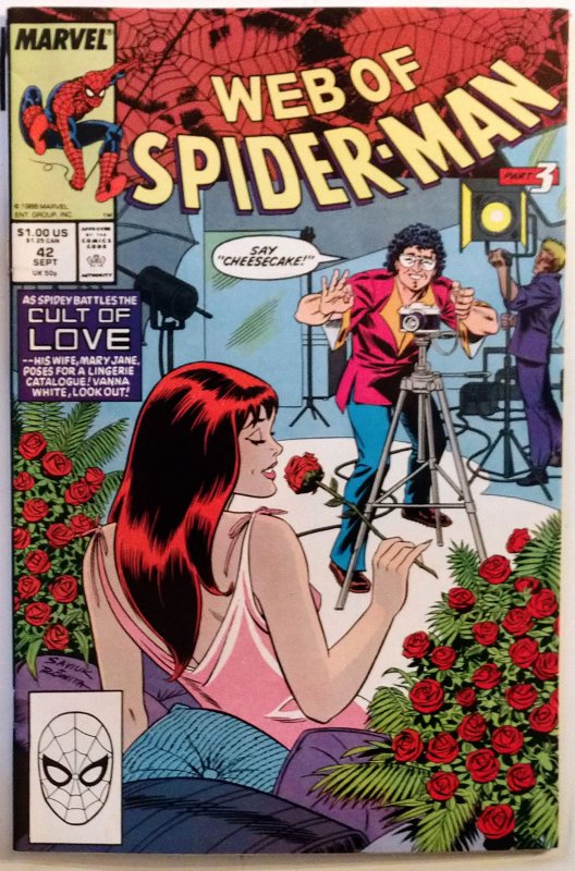 Web of Spider-Man #42 (VF+, 1988)