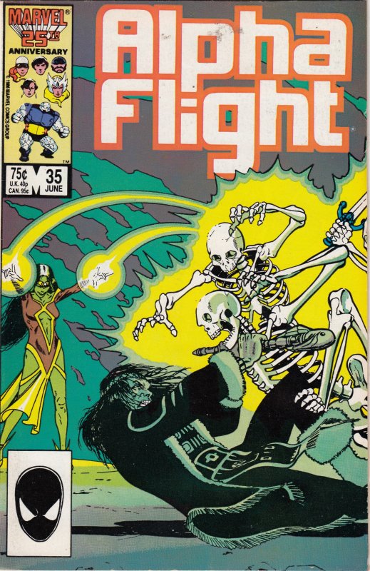 Alpha Flight #35 (1986)