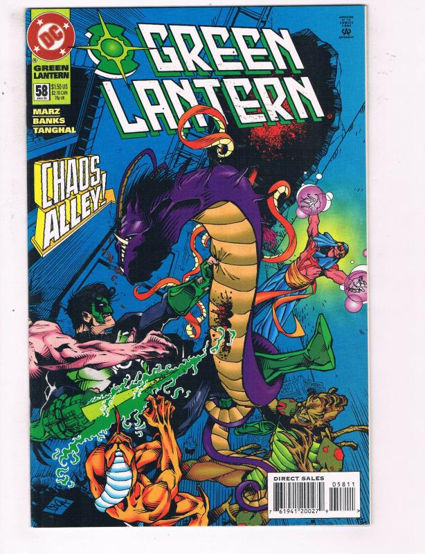 Green Lantern #58 VF DC Comics Comic Book Marz Kyle Rayner 1994 DE21