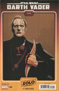 Star Wars Darth Vader # 34 Dryden Vos Variant NM Marvel 2023 [P4]