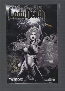 Lady Death Wicked Sacrilege Gold Foil Set 5 Books