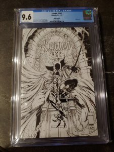 SPAWN #300 CGC 9.6 VARIANT COVER M, SKETCH COVER BY  J. SCOTT CAMPBELL