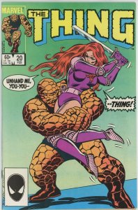 Thing #20 (1983) - 7.5 VF- *The Way Things Were*