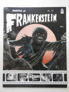Castle of Frankenstein #28 Featuring The Werewolf! VF Condition!