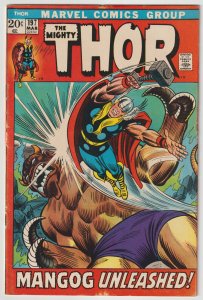 Thor #197 (Mar 1972, Marvel), FN condition (6.0), vs. Mangog