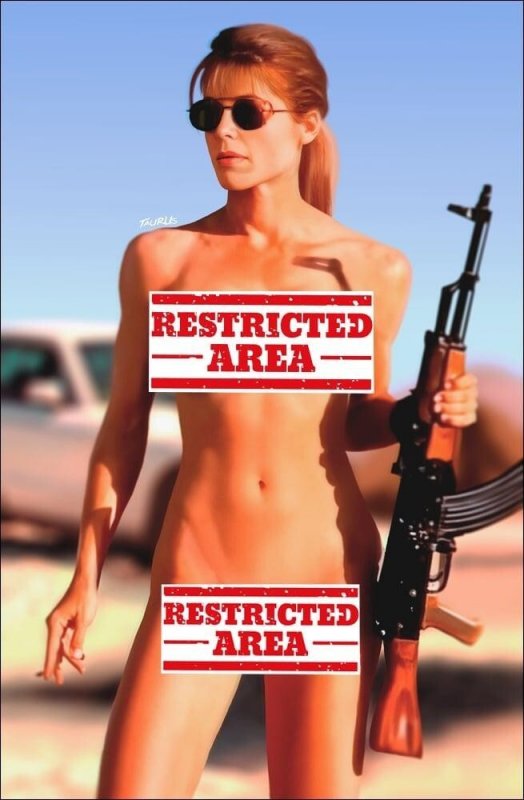 Terminator Sarah Connor Cosplay 4 book Set by Taurus Linda Hamilton Homage