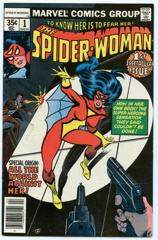 Spider-Woman 1 Apr 1978 NM- (9.2)